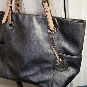 Chic Metallic Tote Bag